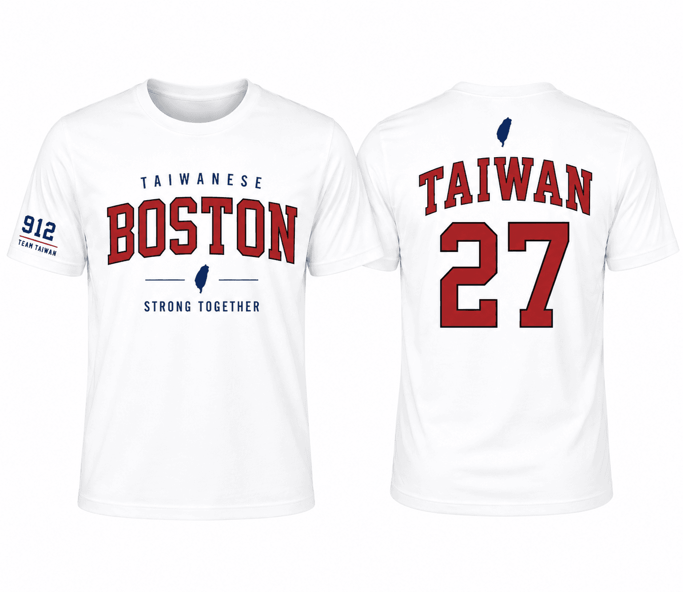 White Boston 27 T-Shirt